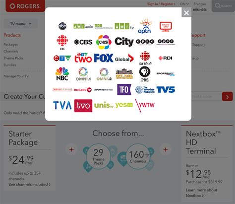 rogers tv channel blocking